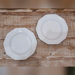 Antique | 1850's T&R Boote "Sydenham" Set Of 2 Ironstone China Salad Plates